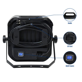 3000-Lumen Corded LED Work Light