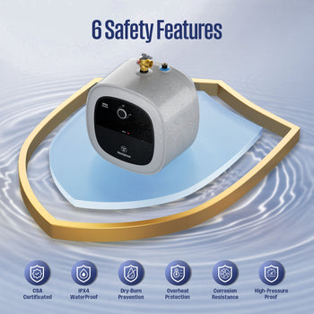 4 Gallon Electric Mini Tank Water Heater