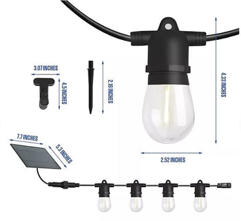 Warm White Solar String Light