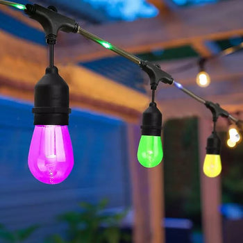 Color Change LED String Light Set with Remote Control