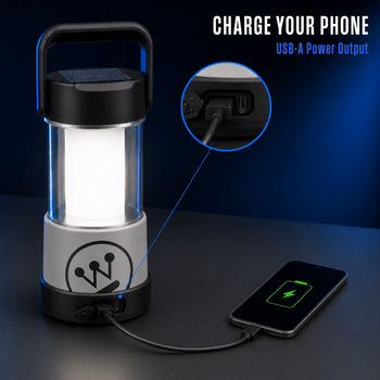 2000 Lumen Solar Rechargeable Lantern