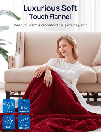 Electric Heated Throw 50