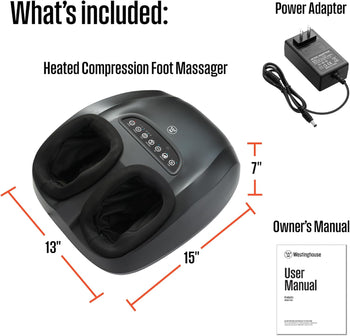 Foot Massager with Heat & Compression