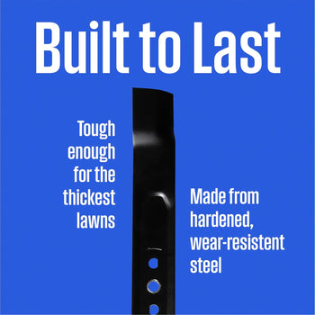 17 Inch Replacement Steel Mower Blade for Electric Lawn Mower, Fits WMow18 40V