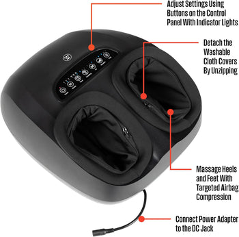 Foot Massager with Heat & Compression