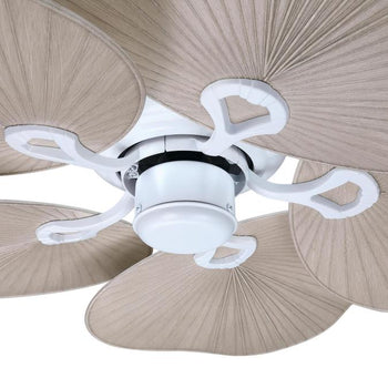 Oasis 44-Inch Indoor/Outdoor Ceiling Fan, Matte White