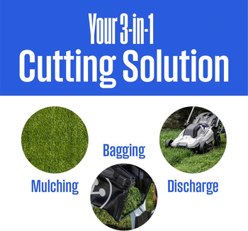 17 Inch Replacement Steel Mower Blade for Electric Lawn Mower, Fits WMow18 40V