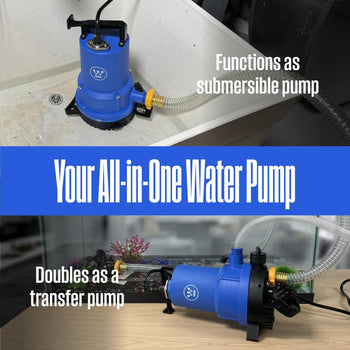 2 in 1 Utility Pump 1/4 HP