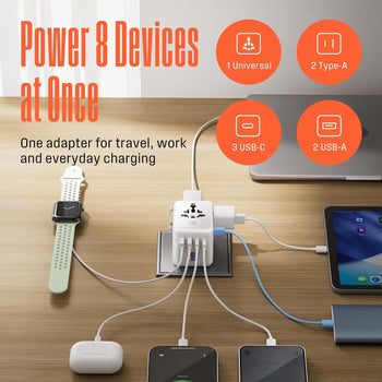 WGo 28W Universal Travel Adapter