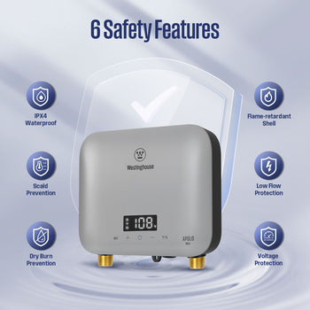 8KW Mini Electric Tankless Water Heater