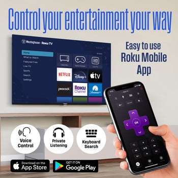 43″ Edgeless Full HD Roku TV