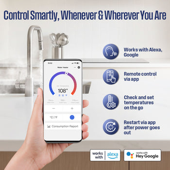 8KW Mini Electric Tankless Water Heater