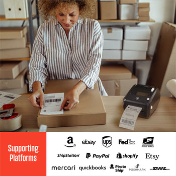 WHTP203e USB Direct Thermal Shipping Label Printer