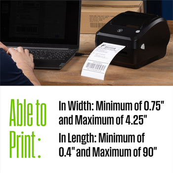 WHTP203e USB Direct Thermal Shipping Label Printer