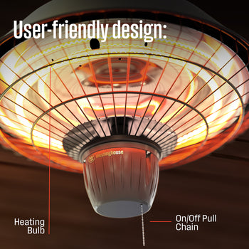 Hanging Outdoor Ceiling Patio Heater