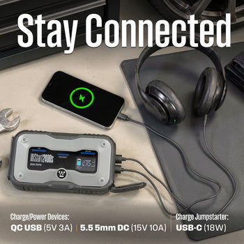 4000A Portable Car Battery Jump Starter Power Bank