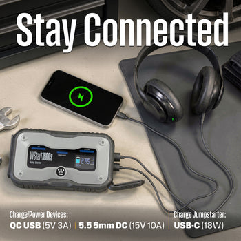 2000A Portable Car Battery Jump Starter Power Bank