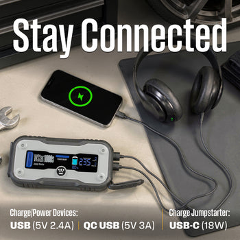 1500A Portable Car Battery Jump Starter Power Bank