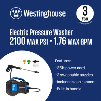 ePX3100v Electric Pressure Washer