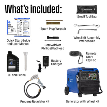 iGen11000DFc Inverter Generator - Dual Fuel with CO Sensor