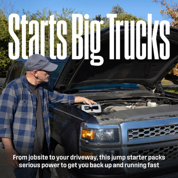 2000A Portable Car Battery Jump Starter Power Bank