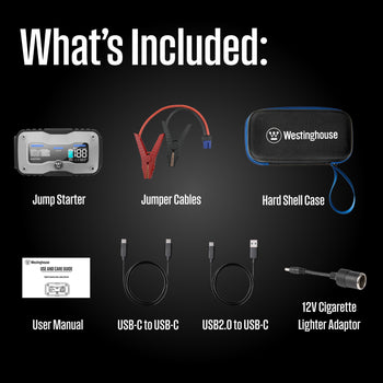 2000A Portable Car Battery Jump Starter Power Bank