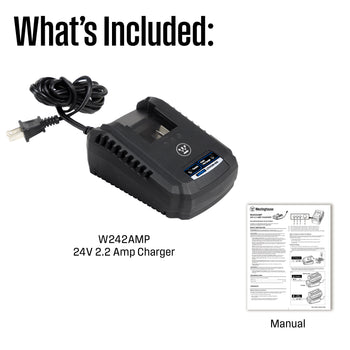 24V 2.2 Amp Fast Charger