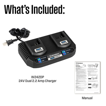 24V 2.2 Amp Dual Port Charger