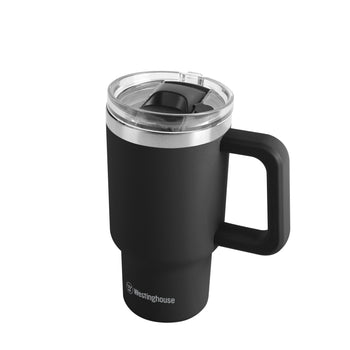 K - Double Wall Stainless Steel Insulated Tumbler (Black)