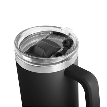 K - Double Wall Stainless Steel Insulated Tumbler (Black)