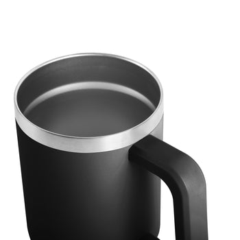 K - Double Wall Stainless Steel Insulated Tumbler (Black)