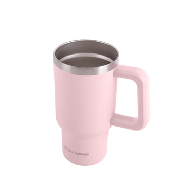 K - Double Wall Stainless Steel Tumbler (Pink) 40 oz