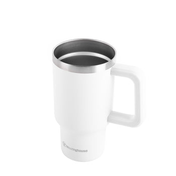 K - Double Wall Stainless Steel Insulated Tumbler (White) 32 oz