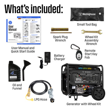 WGen9500TFc EFI - Tri-Fuel with CO Sensor