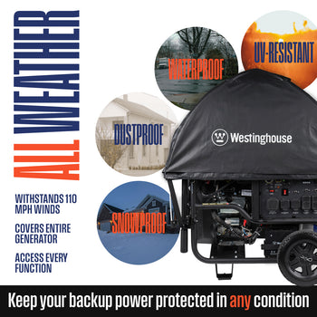 generator tent WGenTent XL Generator Running Cover