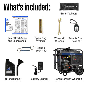 WGen14500c Generator with CO Sensor