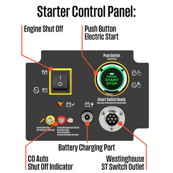 WGen20000TFc - Tri-Fuel with CO Sensor