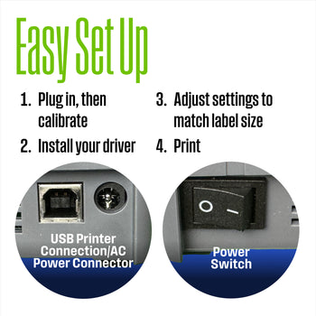 WHTP203v Professional Shipping Label Printer