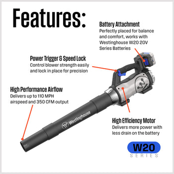 Cordless 20V Leaf Blower