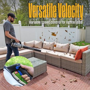 Cordless 20V Leaf Blower - Tool Only