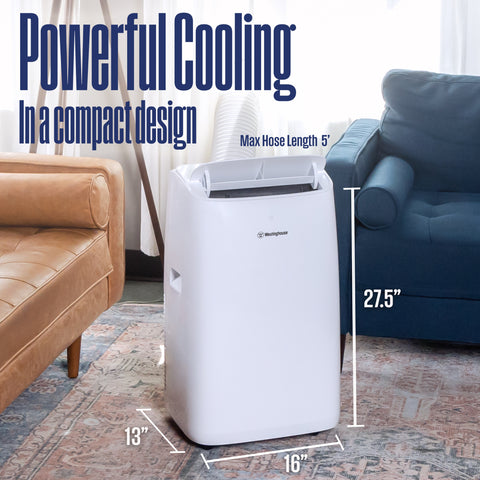 WPac14000h Portable Air Conditioner with Heat