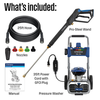 WPX3200e Electric Pressure Washer