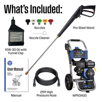 Westinghouse WPX3400 Gas Pressure Washer Troubleshooting Guide