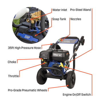 WPX3800 Pressure Washer