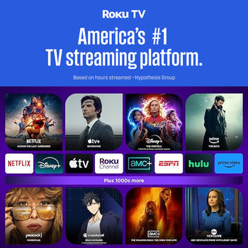 58″ Edgeless 4K UHD Roku TV