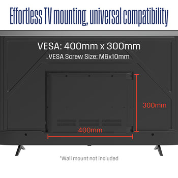 58″ Edgeless 4K UHD Roku TV