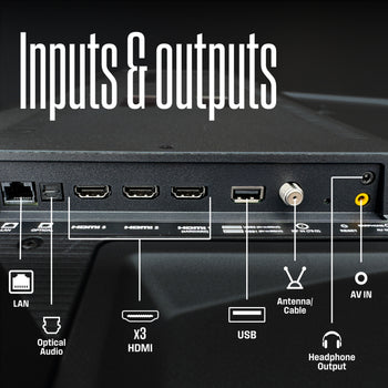 65″ Edgeless 4K UHD Roku TV