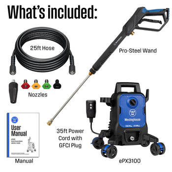 ePX3100 Electric Pressure Washer