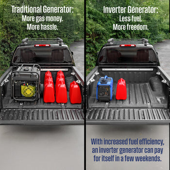 iGen2550DFc Inverter Generator - Dual Fuel with CO Sensor