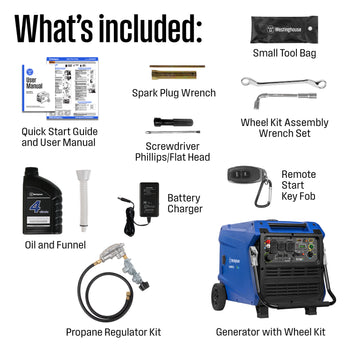 iGen11000TFc Inverter Generator - Tri-Fuel with CO Sensor